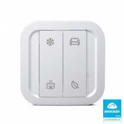 NODON wall Switch EnOcean Cozi White