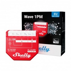 Shelly PRO2 PM - Modulo WIFI su guida DIN a 2 canali con consometro